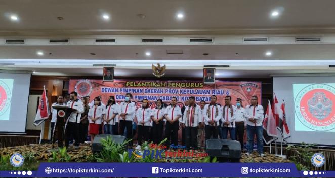 Sahmadin Sinaga Resmi Ketua DPD HBB Kepri Periode 2022-2027