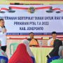 Wabup Jeneponto Serahkan 150 Sertifikat Tanah Di Desa Camba-Camba