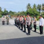 Tingkatkan Sinergitas TNI-POLRI, Polsek Ampana Tete dan Koramil 1307-07 Gelar Apel Gabungan serta Patroli Bersama