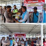 Buruh Pelabuhan Dede Tolitoli Menerima Bantuan 50 Karung Beras Berkualitas, Dari Siapa ?