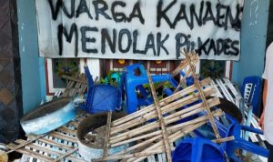 Aksi Blokade Jalan Hingga Segel Kantor Desa Warnai Penetapan Cakades