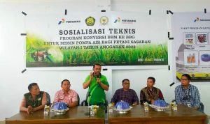 Dinas Pertanian Kabupaten Jeneponto Menggelar Sosialisasi Teknis Program Konversi BBM ke BBG Bagi Petani Sasaran