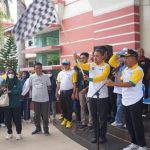 Peringati HKN Ke-58, Gerak Jalan Sehat Di Jeneponto Dihadiri 1.500 Orang