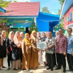 TOILET Hampir Ambruk, Bank Kalsel Resmikan Toilet SDN Antasan Besar 7