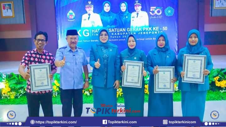 Bupati Jeneponto: TP-PKK Harus Melawan Informasi Hoax Yang Meresahkan