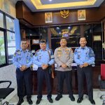 Kalapas lubuk Basung Koordinasi Dengan Pihak Polres Agam Berkaitan Dengan Peringati Hari Natal dan Tahun Baru 2023.