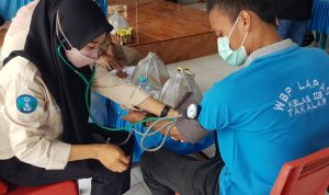 Sinergi Lapas Takalar, HIPERMATA dan HMI Gelar Penyuluhan dan Pemeriksaan Kesehatan Bagi WBP