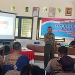 Koramil 0304 Agam Bemberikan Materi Wasbang (Wawasan nusantara) Pembekalan Teknis Kepada Tiem Reaksi Cepat (TRC) Agam.