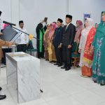 Bupati Agam Sumbar, Melantik 33 Orang Kepala Sekolah dan UPTD Puskesmas.