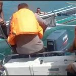 Heroik ! Polisi  Selamatkan Warga Korban Perahu Tenggelam di Perairan Tanjung Batu Tolitoli