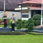 Kepolisian Resor (Polres) Agam Menyiapkan 128 Personel Untuk Mengawal Perayaan Natal 2022 dan Pergantian Tahun Baru 2023 .
