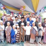 Abdul Razak Kepala Desa Sei Semayang Membuka Acara Bakti Sosial Al Ikhlas Konggo (Baksos AIKO) 2022