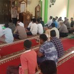 Kapolres Agam  Perkuat Silaturahmi dengan Warga Melalui Safari Jum,at Curhat di Masjid Tagwa Pasa Durian Kampung Pinang Lubuk Basung Agam.