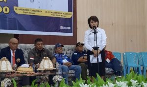 Asisten II Wakili Bupati Banggai Buka Cabor Karate Pada Porprov IX Sulawesi Tengah Tahun 2022