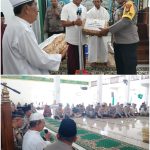 Berbaur Dengan Jamaah Jumat Kapolres Tolitoli Dengar Curhatan Warga, Di Masjid Jami Kelurahan Baru