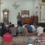 Kapolsek Lubuk Basung Polres Agam Silaturahmi Dengan Jamaah Madjid Raya Garagahan Lubuk Basung Agam.