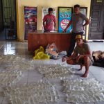 Polsek Bungku Utara Sita 286 Miras jenis Cap Tikus