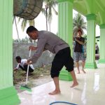 Polres Agam Rangkul Masyarakat, Laksanakan Goro Di Masjid Taqwa Batu Hampar