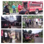 Rumah Warga di Jorong Pasardurian Kampung Pinang Terbakar, Kadis Damkar Cepat Tanggap, Dua Unit Mobil Damkar Dikerahkan.