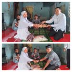 Walinagari dan Ketua Bamus Nagari Kampung Pinang Serahkan Bantuan Kepada  Warga Jorong Pasar Durian Kampung Pinang.