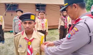 Kasat Binmas Polres Banggai Lantik Dewan dan Anggota Saka Bhayangkara