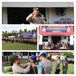 Kapolres Agam Pimpin Apel Operasi Keselamatan Singgalang 2023,  Wujudkan Kebersamaan Untuk Mendisiplinkan Masyarakat Tertib Berlalulintas