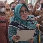 DR. HJ. VERA ROMPAS MEMBUKA PENGUKUHAN BUNDA PEDULI SE-KABUPATEN SIGI