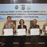 Kapolres Donggala hadiri Penandatanganan MOU ETLE di Kantor Pengadilan Negeri Donggala