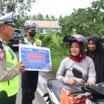 Hari Ke-10 Ops Keselamatan Tinombala-2023, Satlantas Polres Donggala Gencarkan Imbauan Tertib Berlalu lintas.
