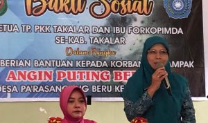 Pj Ketua TP PKK Bersama Ibu Forkopimda Takalar Gelar Baksos