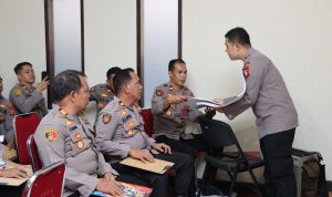 Ratusan Personel Polres Takalar Ikuti Tes Psikologi Berkala