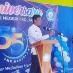 HUT Ke-55 Tahun SMKN 1 Kolaka, Kadikbud Sultra Instruksikan dan Manfaatkan Hasil Karya Siswa