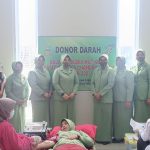 Peringati HUT Persit Ke-77, Persit KCK Cabang XXXIV Kodim 1426/Takalar Gelar Donor Darah