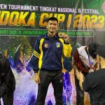 Aldo Marlon Putra Kabag SDM Polres Buol Sukses Raih Medali Emas di Kejurnas Karate Shindoka Cup I di Makassar