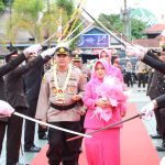 SUASANA Haru Warnai Acara Pisah Sambut Kapolres HST yang Lama Dengan yang Baru