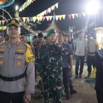 KAPOLRES Kotabaru Serta Stakeholder Terkait Pantau Keamanan dan Ketertiban pada Malam Lebaran 1444 H di Wilayahnya