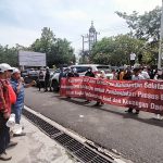 38 Ormas dan LSM Gelar Aksi Damai di Depan Kantor DPRD Kabupaten Banjar Dukung Pembentukan Pansus