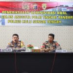 POLRES HST Laksanakan Kegiatan Awal Administrasi Penerimaan Calon Anggota Polri Gel. II Tahun 2023