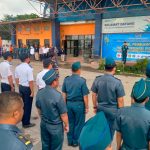 APEL Kesiapan KSOP Kelas 1 Banjarmasin Bersama Stakeholder Terkait Tentang Penyelenggaraan Angkutan Laut Lebaran Tahun 2023/1444 H di Dermaga Pelabuhan Terminal Penunmpang Trisakti