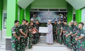 Jelang Hari Raya Idul Fitri, Dandim 1426/Takalar Salurkan Zakat Fitrah
