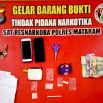 Sat Resnarkoba Polresta Mataram Berhasil Amankan 6 Tersangka Dan 7,13 Gram Sabu