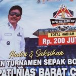 Peserta Open Turnamen Bupati Nias Barat Cup Tahun 2023 Telah Terpenuhi