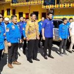 Bupati Nias Barat Khenoki Waruwu menghadiri acara pelantikan Dewan Pimpinan Daerah Komite Nasional Pemuda Indonesia (DPD KNPI) Kabupaten Nias Barat Periode 2022 – 2025