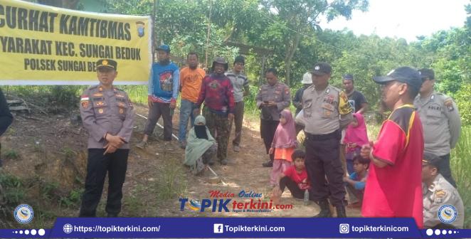 Curhat Jum’at Polsek Sei Beduk Sekaligus Bansos di Yayasan An Nazir Tanjung Piayu Laut