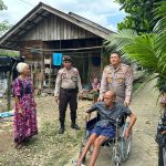 KAPOLRES HST Berikan Kursi Roda dalam Peringatan Hari Bhayangkara ke – 77