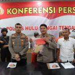 POLRES Hulu Sungai Tengah Polda Kalimantan Selatan – Melaksanakan Konferensi Pers