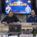 Kapolda Sulsel Gelar Konferensi Pers Terkait Pengungkapan Shabu di Kampus UNM Parang Tambung