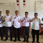 Kadis Pendidikan Nias Barat Melakukan Pematokan Pertapakan Gedung SDN. O78505 Harapan Baru Di Desa Wango