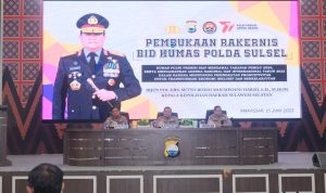 Kapolda Sulsel Buka Rakernis Bid Humas Polda Sulsel Tahun 2023
