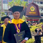 Politisi Muda PDIP Ahmad Amrullah Raih Gelar Magister Teknik Universitas Mataram